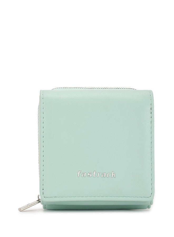 Fastrack Women's Pocket Essentials Wallet | Compact & Convenient | Coin Purse, Card & Cash Slots | Everyday Carry | 6 Months Warranty - Image 1